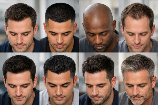 8 Male Hairline Design Examples